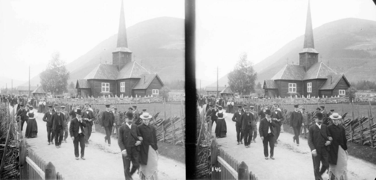 Nord-Fron, Kvam kirke 1906