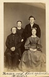 Severin Olaus Korsan og hans kone Marthine Petrine Johnsdtr.