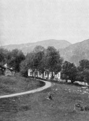 "Nesset prestegård slik den var da Bjørnson bodde der (1838-