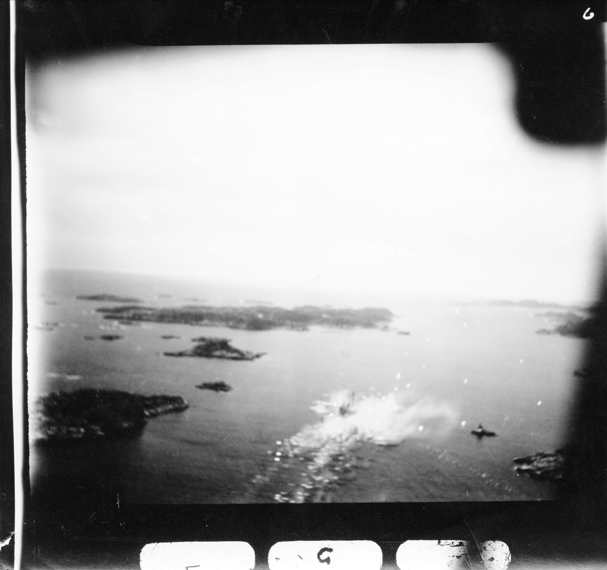 RAF angriper fiendtlige skip i Eidfjord, 12. desember 1944.