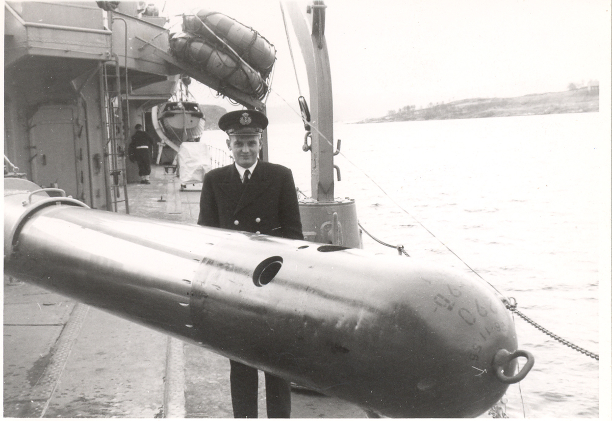 Torpedo offiseren på C-Klasse jager.