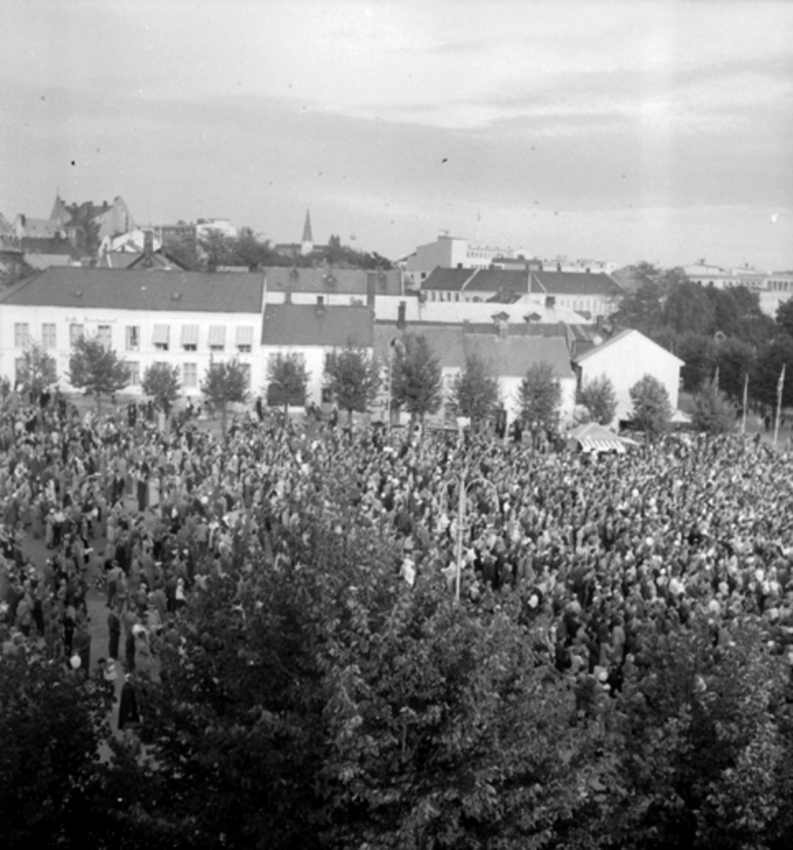 Stortorget, Hamardagen, 1954.