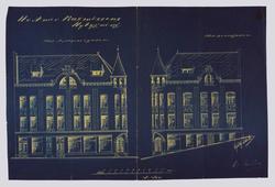 Hr. Andr. Rasmussens Nybygning [Fasadeoppriss]