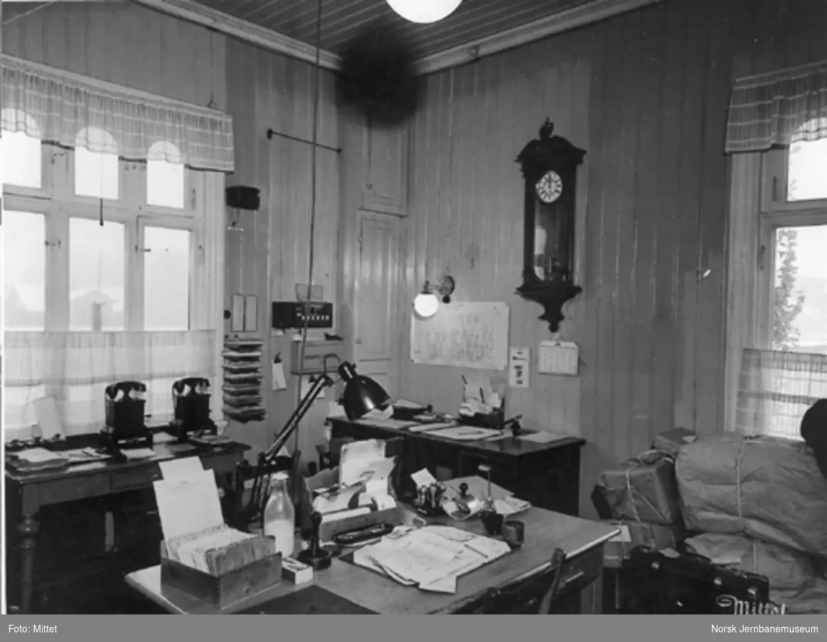 Stasjonskontoret på Kjelsås stasjon