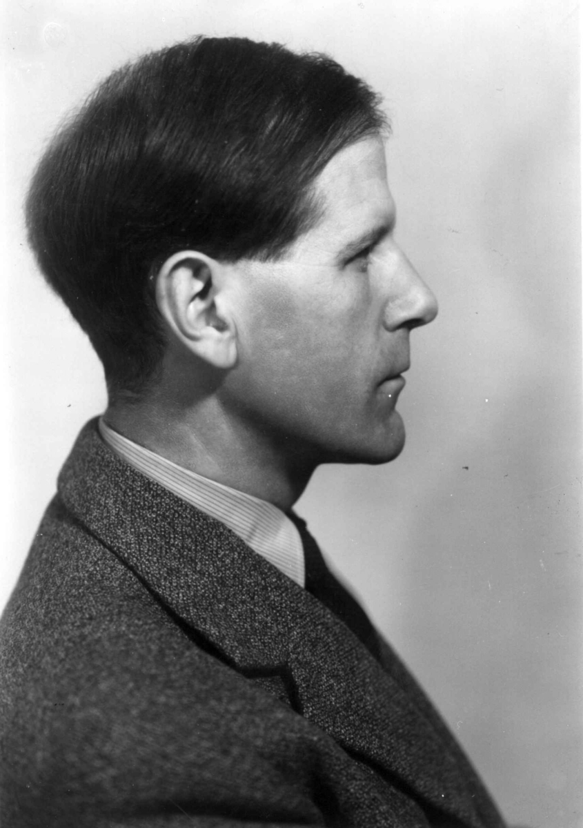 Portrett, fra 1949, av direktør Reidar Kjellberg.