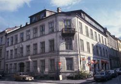 Fra Wessels gate 15 på Meyerløkka i Oslo, 1984. Bygningen st