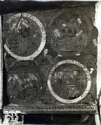 Kirkeinteriør, Hopperstad stavkirke, Vik, Sogn og Fjordane.