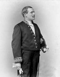 Portrett, Løvenskiold, i uniform som legasjonsråd eller lega