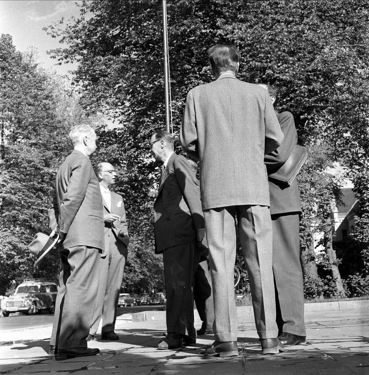 Juryen til utsmykkingen av Stortinget. Oslo  juni 1959.
