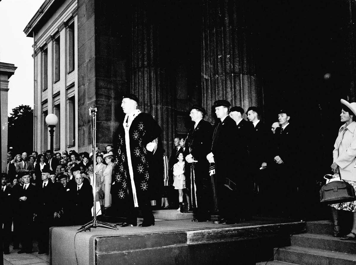 Immatrikuleringen 1950. Universitetet i Oslo.