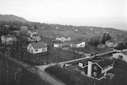 Kommunereportasje fra Asker, desember 1964. Utsikt fra rådhu