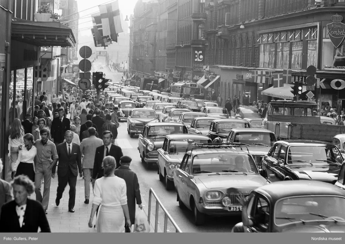 Bilkö på Kungsgatan, Stockholm