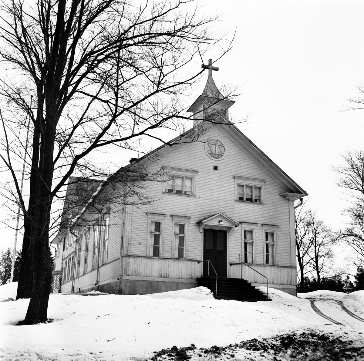 Söderfors missionskyrka, Söderfors, Uppland 1967