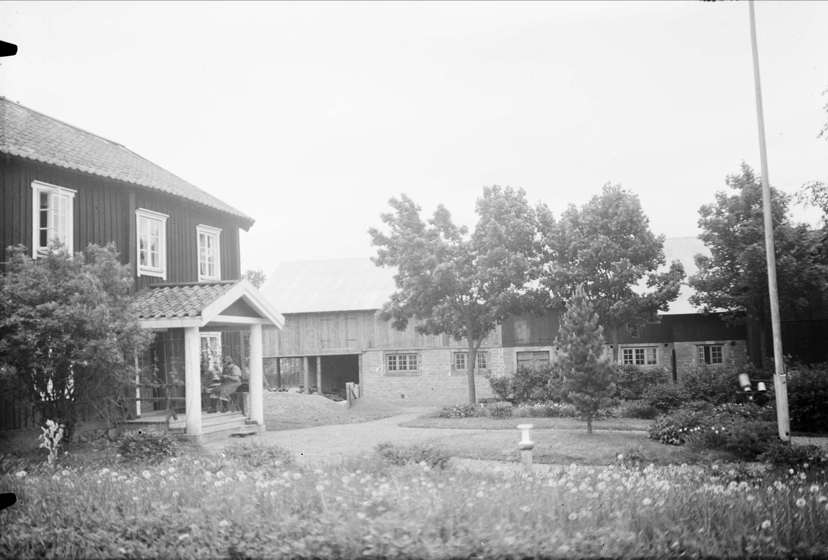 Kumlans Lanthushållsskola, Tensta socken, Uppland 1937