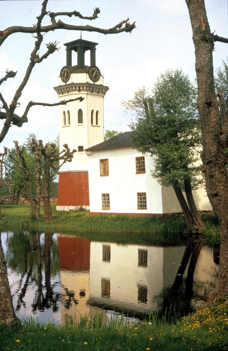 Klocktornet vid Forsmarks bruk, Uppland 1974