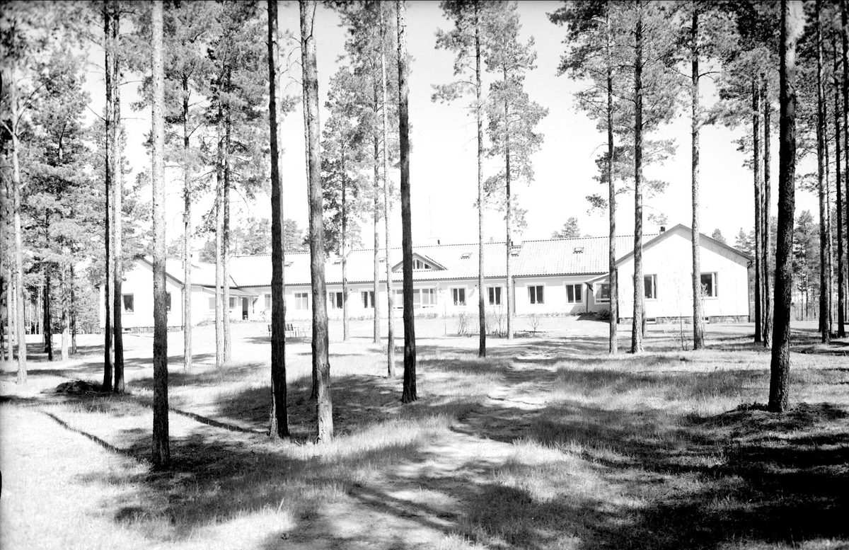 Tallmons sjukhem, Skutskär, Älvkarleby socken, Uppland 1962