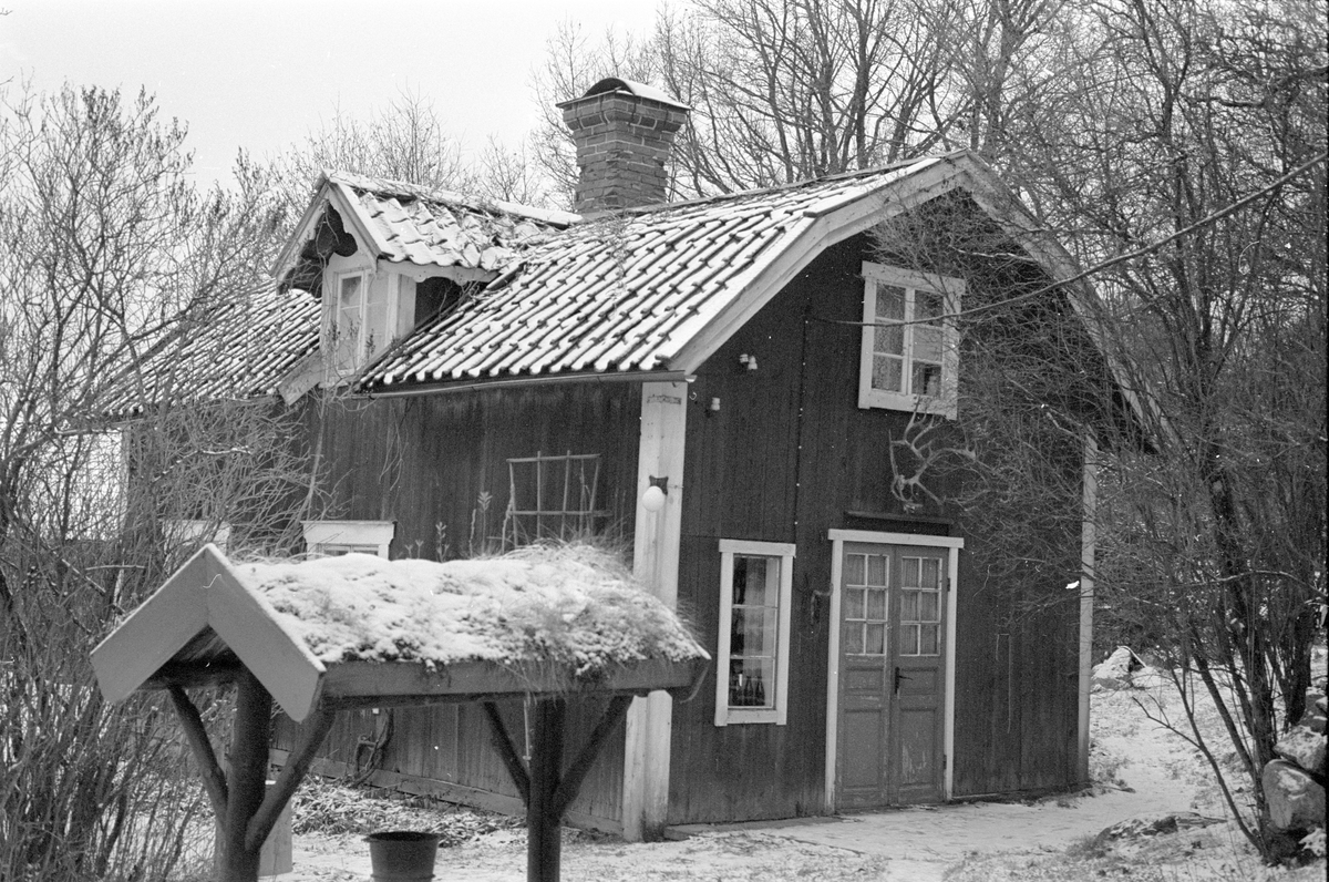 Bostadshus, Hagby 9:3, Hagby socken, Uppland 1985