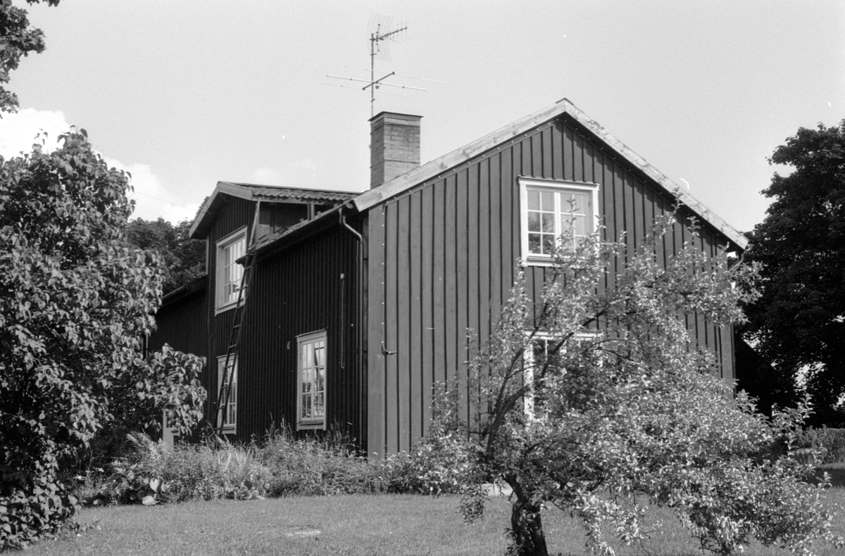 Bostadshus, Skäringby 1:3, Skäringby, Knutby socken, Uppland 1987