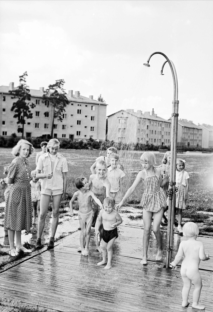 Parklek i Sommarro, Uppsala 1953