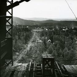 Rana Gruber, Storfosshei september 1949. Utsikt fra øverste 