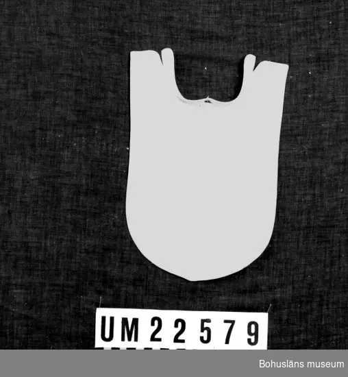 594 Landskap BOHUSLÄN

Skjortbröstet har en blindsöm och ett knapphål framtill.

UMFF 121:9