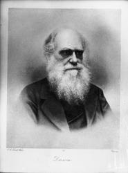 Charles Darwin, avfotografert