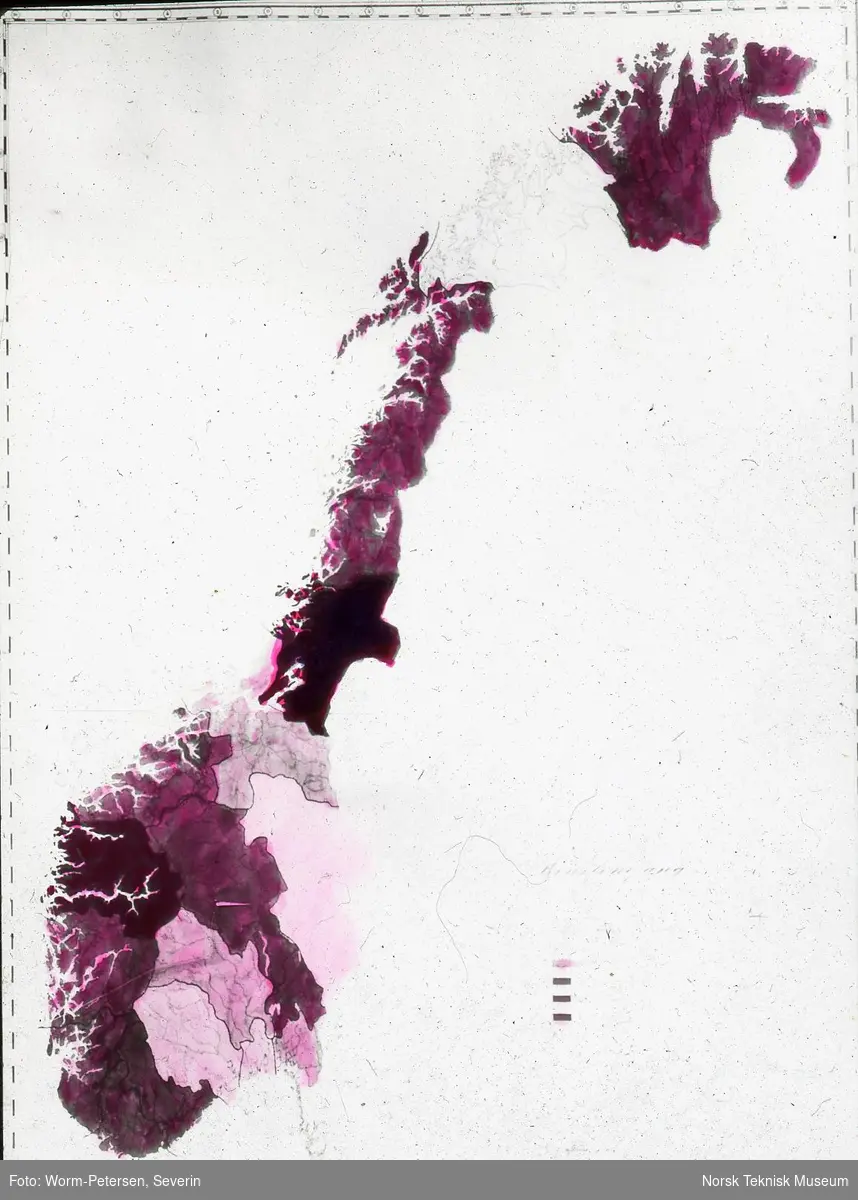 Kart over Norge, viser legemsvekt