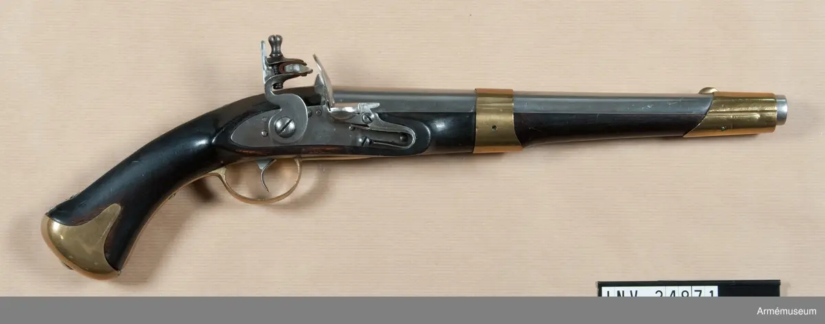 Pistol m/1807 - Armémuseum / DigitaltMuseum