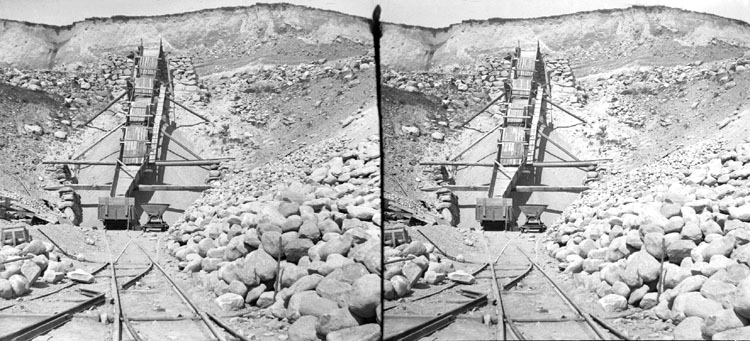 29 Maj 1904 Dösebacka, Sandharpa (Stereo karta V)