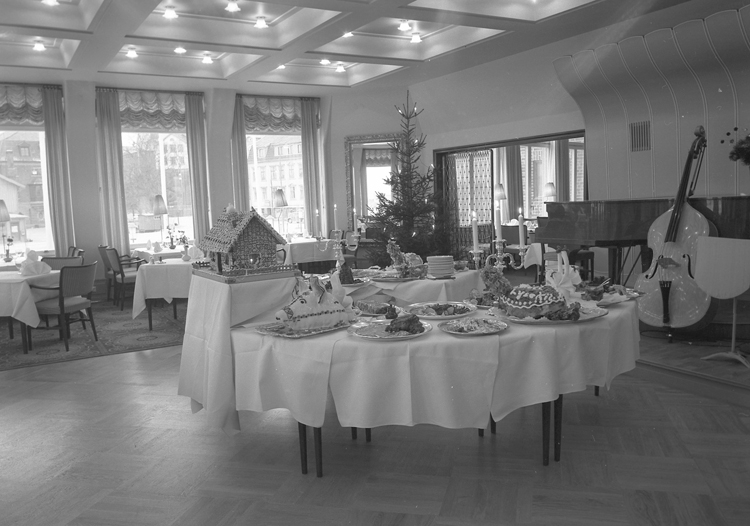 "Hotell Lysekil. Julbord. 1952.12.20"