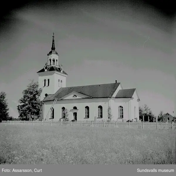 Kyrkan i Haverö.