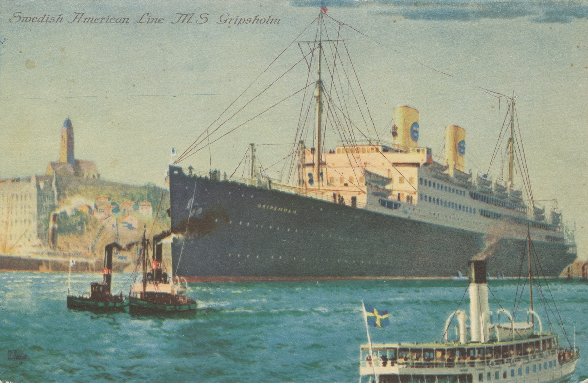 Fartyget "Gripsholm".