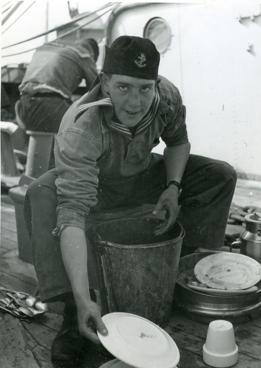 Diskning p&aring; d&auml;ck.