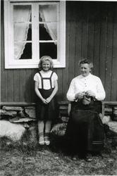 Frå venstre: Margit Halbjørhus og Sebjørg Thorset på Leinest