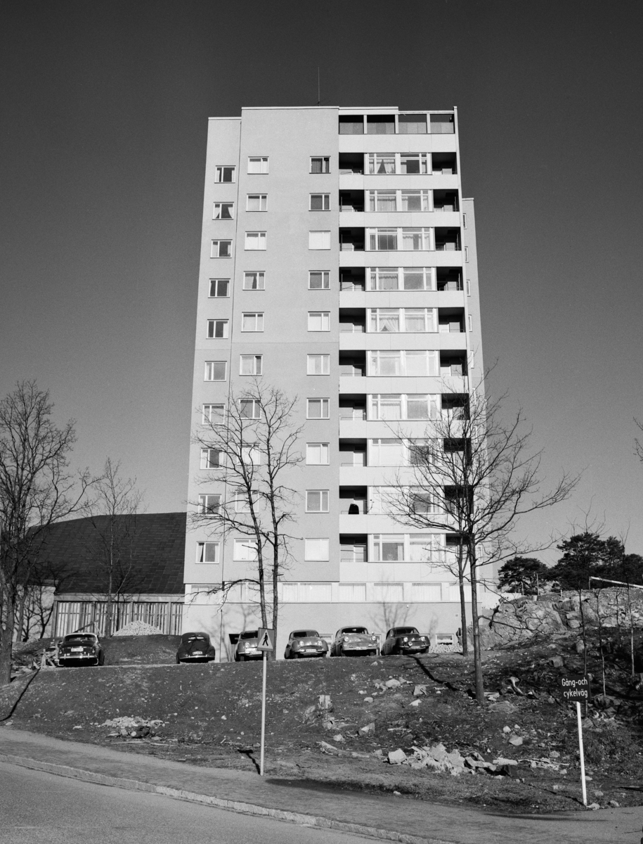 Flerbostadshus Punkthus Exteriör - ArkDes / DigitaltMuseum