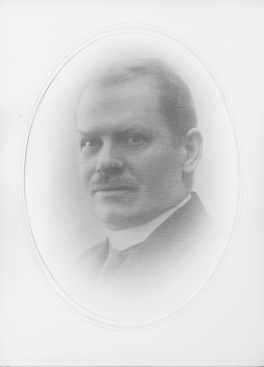 Portrett av ordfører Johan Thurn.