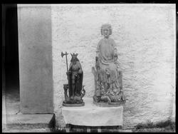 Borgarsyssel Museum, Sarpsborg, skulpturer  fra Olavskapelle
