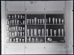 Sarpsborg Fotballklubbs 50-årsjubileum i 1953. Premiesamling