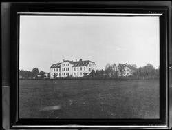 Kalnes jordbruksskole i Tune ved Sarpsborg. Avfotografert in