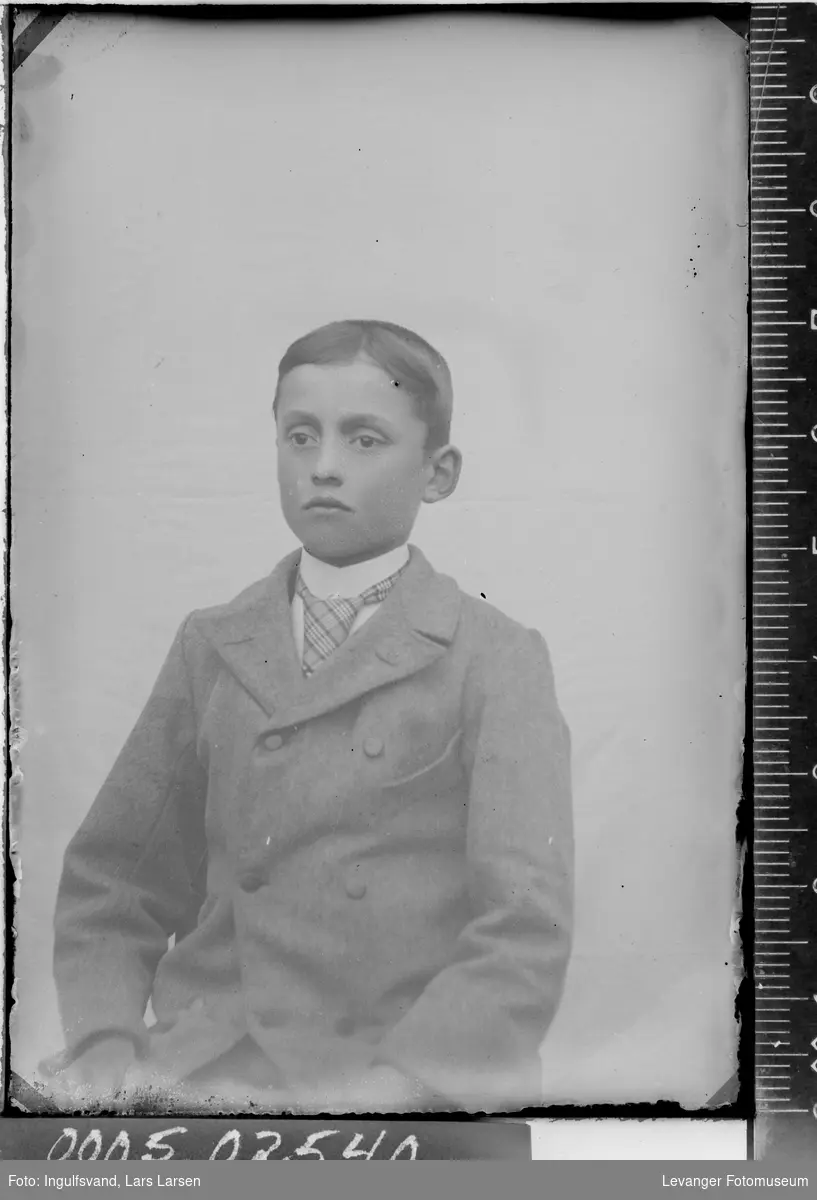 Portrett av fotografens sønn.