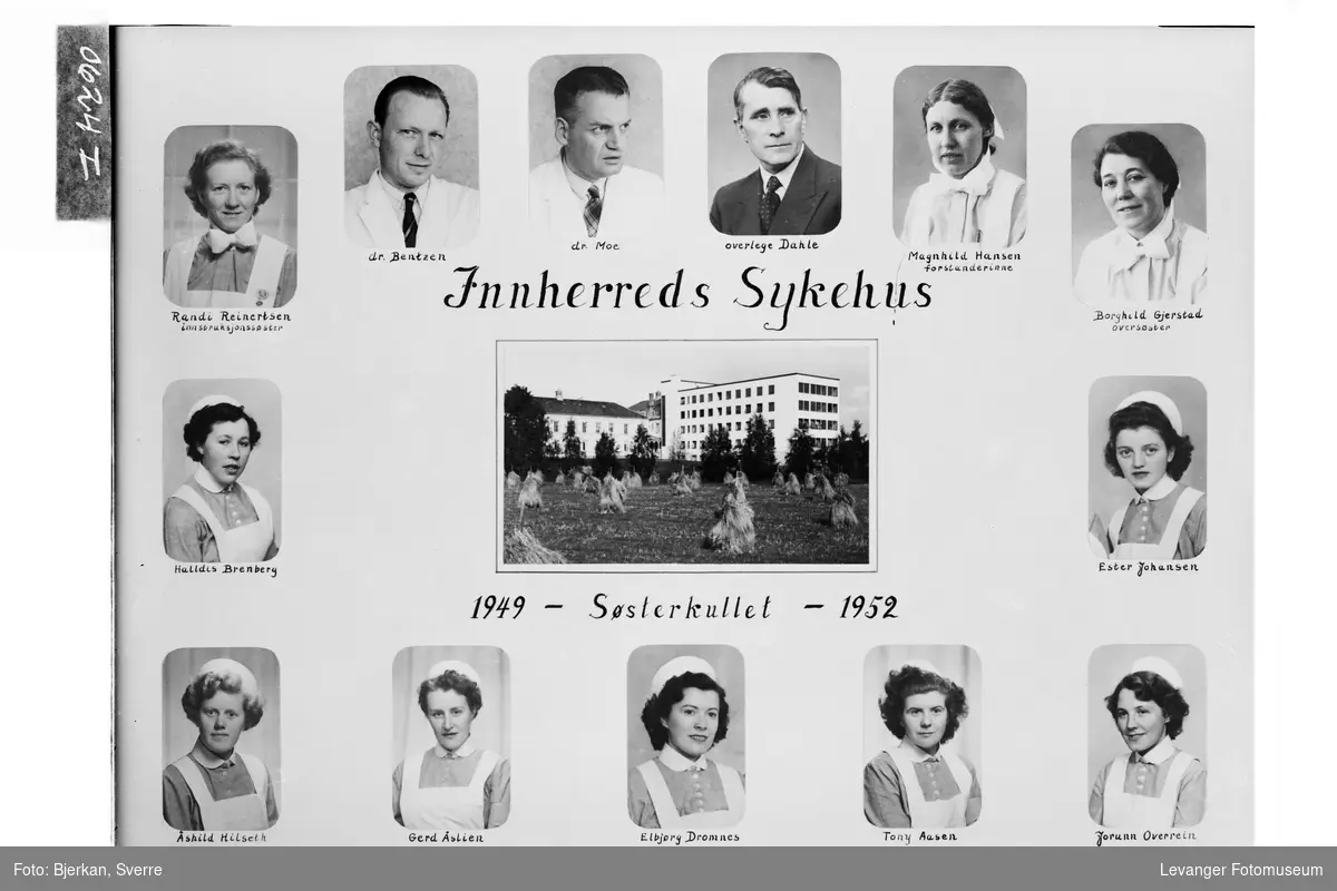 Innherreds Sykehus. Søsterkullet 1949-52