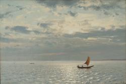 Fra fjorden [Oljemaleri]