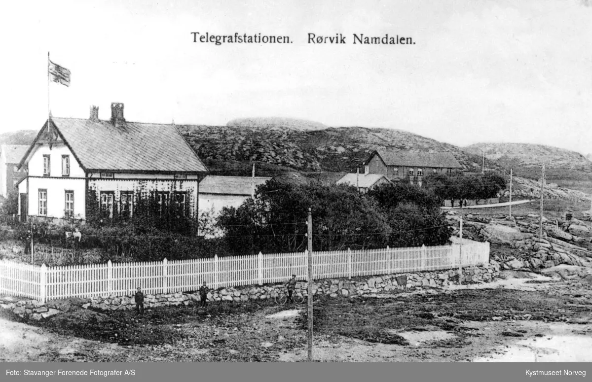 Vikna kommune, telegrafstasjonen på Rørvik