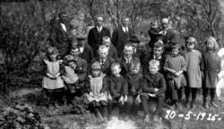 Valborg Ofstads begravelse, gjester