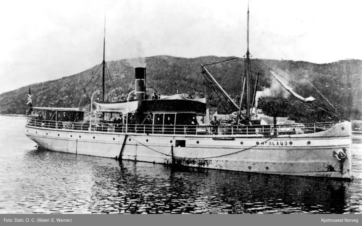 D/S Herlaug, lokalbåten i mellom Rørvik-Namsos