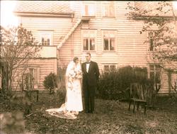 Eksteriør - Brudepar.