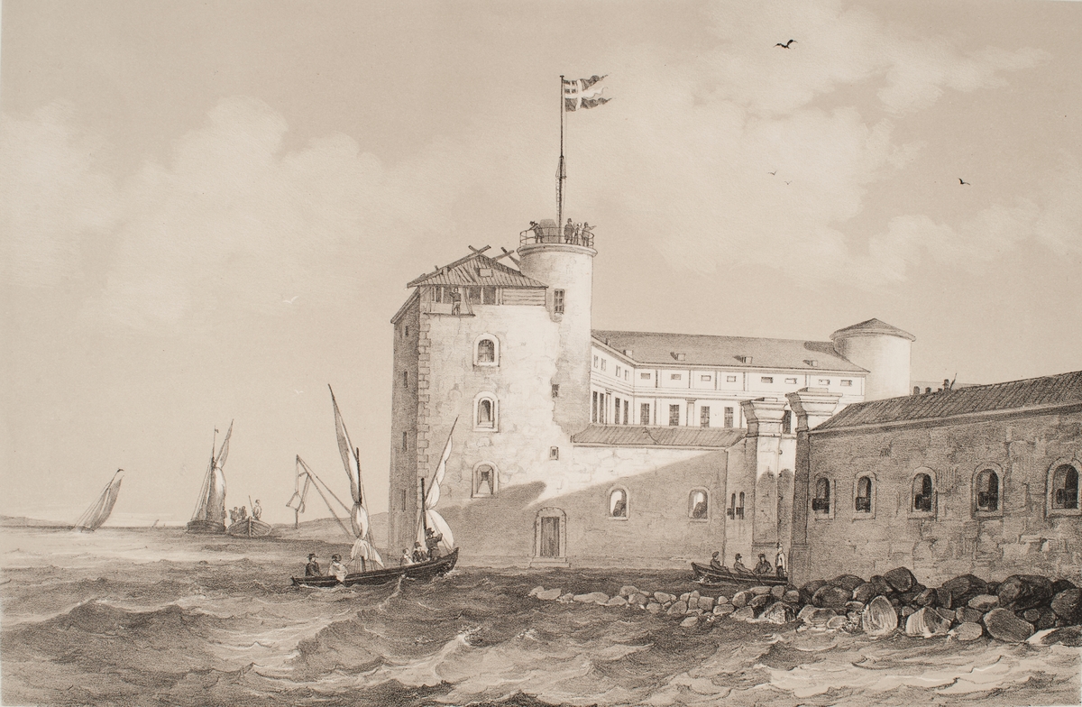 Kungsholms fästning, Karlskrona 1800-tal.