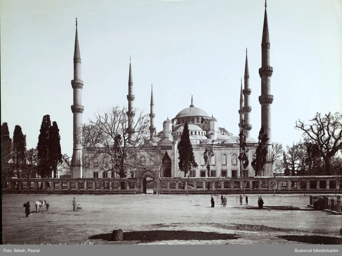 Den blå moskeen i Istanbul
mosque du sultan Achmed
