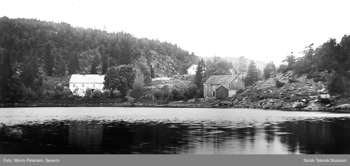 Hus ved vannet på Nøtterøy