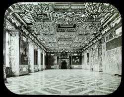 Danmark: Rosenborg slott, interiør, København